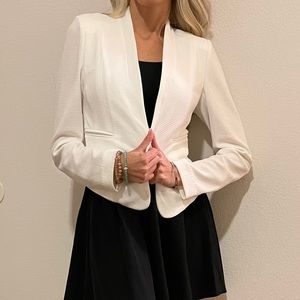 NWT Size Small White Business Jacket